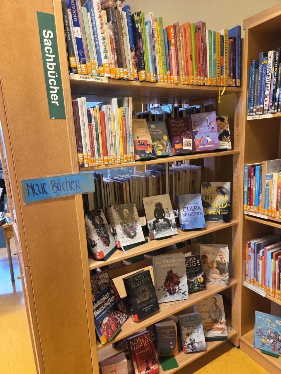 Sachbücher und Neuaufnahmen