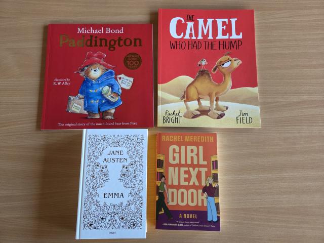 Foto englische Bücher