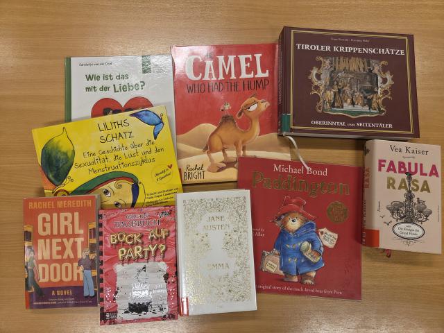 Foto neue Bücher Dezember 2025