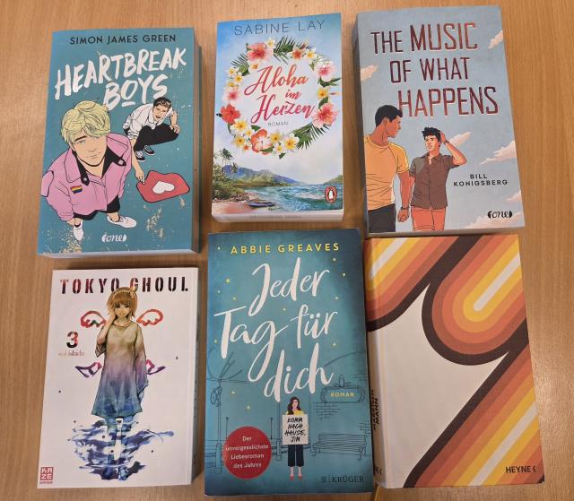 neu im Bestand: April