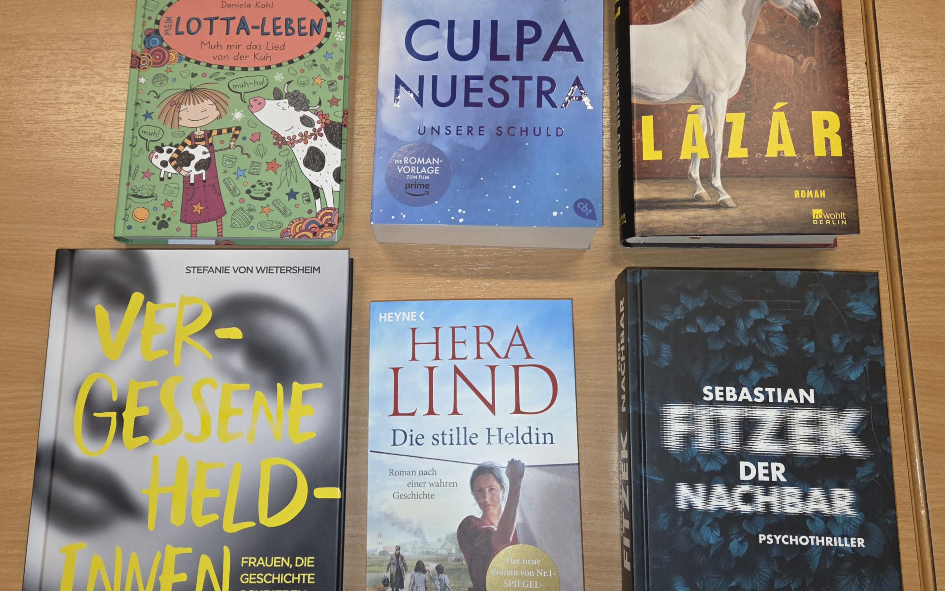 Foto Neue Bücher November
